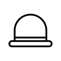 hat line icon free symbol vector