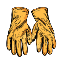 jardín guantes dibujos animados png