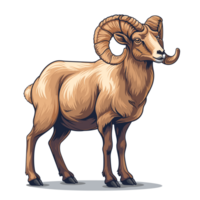 Bighorn Sheep Cartoon png