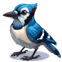 azul Jay desenho animado png