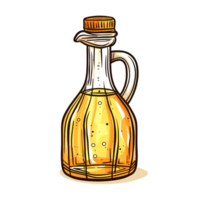 Vinegar Cartoon Flat Color png