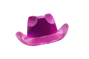 cowboy hat in vibrant color on neutral background png