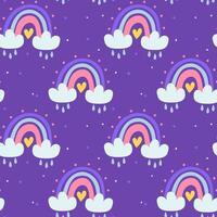 Baby cute pattern for wallpapers vector