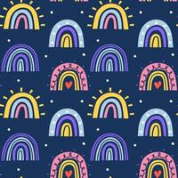 Baby cute pattern for wallpapers vector