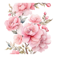 Aquarell Blumen- Blume Design, Aquarell Blume Vereinbarungen Blumen, Aquarell Blume Design, Blume Sublimation Blumen- Clip Art, Clip Art, Hochzeit Dekoration png