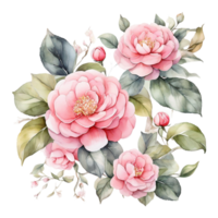 Watercolor Floral Flower Design, Watercolor Flower Arrangements Floral, Watercolor Flower Design, Flower Sublimation Floral Clipart, Clipart, Wedding Decoration png