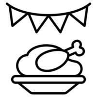 Early Feast icon line illustration vector