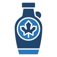 Maple Syrup icon line illustration vector