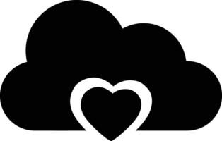 Cloud icon symbol image. Illustration of the hosting storage vector