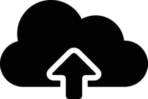 Cloud icon symbol image. Illustration of the hosting storage vector