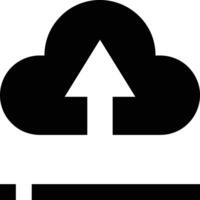 Cloud icon symbol image. Illustration of the hosting storage vector