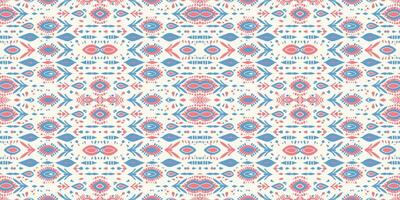 Seamless batik pattern,Seamless tribal batik pattern,and Seamless colorful pattern resemble ethnic boho, Aztec,and ikat styles.designed for use in wallpaper,fabric,curtain,carpet,Batik Embroidery vector