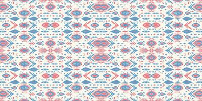 Seamless batik pattern,Seamless tribal batik pattern,and Seamless colorful pattern resemble ethnic boho, Aztec,and ikat styles.designed for use in wallpaper,fabric,curtain,carpet,Batik Embroidery vector