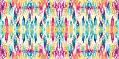 Seamless batik pattern,Seamless tribal batik pattern,and Seamless colorful pattern resemble ethnic boho, Aztec,and ikat styles.designed for use in wallpaper,fabric,curtain,carpet,Batik Embroidery vector