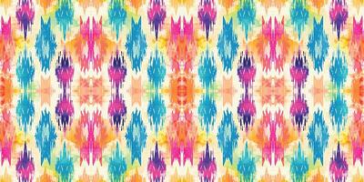 Seamless batik pattern,Seamless tribal batik pattern,and Seamless colorful pattern resemble ethnic boho, Aztec,and ikat styles.designed for use in wallpaper,fabric,curtain,carpet,Batik Embroidery vector
