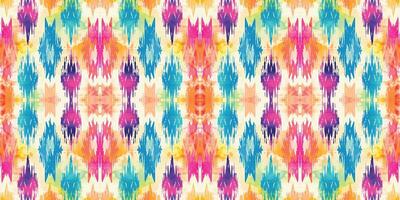 Seamless batik pattern,Seamless tribal batik pattern,and Seamless colorful pattern resemble ethnic boho, Aztec,and ikat styles.designed for use in wallpaper,fabric,curtain,carpet,Batik Embroidery vector