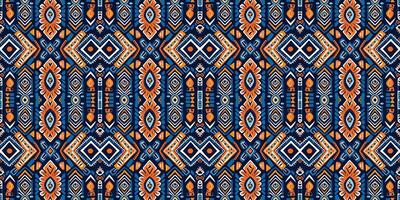 Seamless batik pattern,Seamless tribal batik pattern,and Seamless colorful pattern resemble ethnic boho, Aztec,and ikat styles.designed for use in wallpaper,fabric,curtain,carpet,Batik Embroidery vector