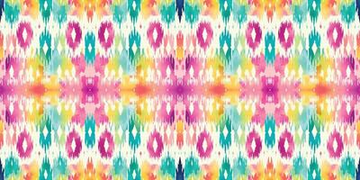 Seamless batik pattern,Seamless tribal batik pattern,and Seamless colorful pattern resemble ethnic boho, Aztec,and ikat styles.designed for use in wallpaper,fabric,curtain,carpet,Batik Embroidery vector