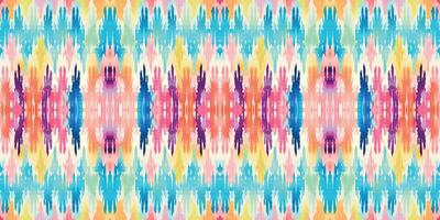 Seamless batik pattern,Seamless tribal batik pattern,and Seamless colorful pattern resemble ethnic boho, Aztec,and ikat styles.designed for use in wallpaper,fabric,curtain,carpet,Batik Embroidery vector