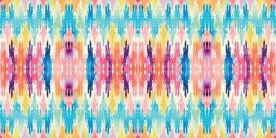 Seamless batik pattern,Seamless tribal batik pattern,and Seamless colorful pattern resemble ethnic boho, Aztec,and ikat styles.designed for use in wallpaper,fabric,curtain,carpet,Batik Embroidery vector