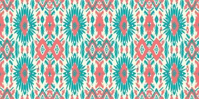 Seamless batik pattern,Seamless tribal batik pattern,and Seamless colorful pattern resemble ethnic boho, Aztec,and ikat styles.designed for use in wallpaper,fabric,curtain,carpet,Batik Embroidery vector