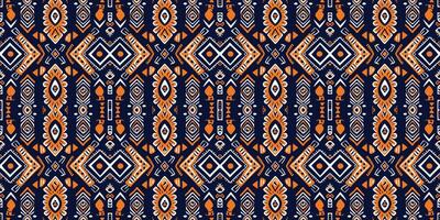 Seamless batik pattern,Seamless tribal batik pattern,and Seamless colorful pattern resemble ethnic boho, Aztec,and ikat styles.designed for use in wallpaper,fabric,curtain,carpet,Batik Embroidery vector