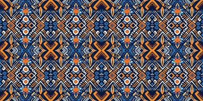 Seamless batik pattern,Seamless tribal batik pattern,and Seamless colorful pattern resemble ethnic boho, Aztec,and ikat styles.designed for use in wallpaper,fabric,curtain,carpet,Batik Embroidery vector