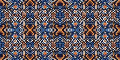 Seamless batik pattern,Seamless tribal batik pattern,and Seamless colorful pattern resemble ethnic boho, Aztec,and ikat styles.designed for use in wallpaper,fabric,curtain,carpet,Batik Embroidery vector