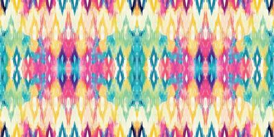 Seamless batik pattern,Seamless tribal batik pattern,and Seamless colorful pattern resemble ethnic boho, Aztec,and ikat styles.designed for use in wallpaper,fabric,curtain,carpet,Batik Embroidery vector