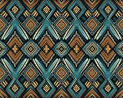 Seamless batik pattern,Seamless tribal batik pattern,and Seamless colorful pattern resemble ethnic boho, Aztec,and ikat styles.designed for use in wallpaper,fabric,curtain,carpet,Batik Embroidery vector