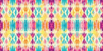 Seamless batik pattern,Seamless tribal batik pattern,and Seamless colorful pattern resemble ethnic boho, Aztec,and ikat styles.designed for use in wallpaper,fabric,curtain,carpet,Batik Embroidery vector