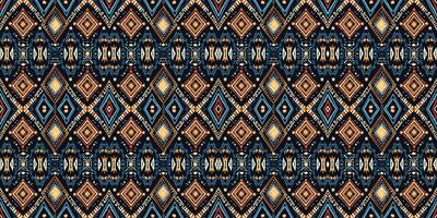 Seamless batik pattern,Seamless tribal batik pattern,and Seamless colorful pattern resemble ethnic boho, Aztec,and ikat styles.designed for use in wallpaper,fabric,curtain,carpet,Batik Embroidery vector