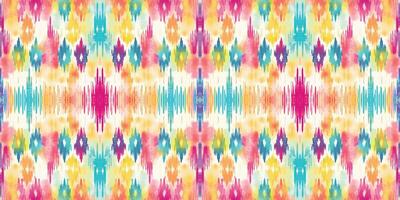 Seamless batik pattern,Seamless tribal batik pattern,and Seamless colorful pattern resemble ethnic boho, Aztec,and ikat styles.designed for use in wallpaper,fabric,curtain,carpet,Batik Embroidery vector