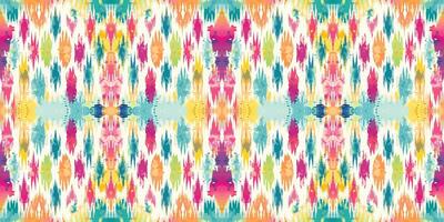 Seamless batik pattern,Seamless tribal batik pattern,and Seamless colorful pattern resemble ethnic boho, Aztec,and ikat styles.designed for use in wallpaper,fabric,curtain,carpet,Batik Embroidery vector