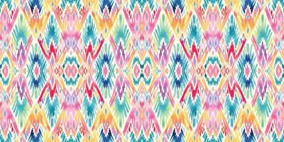 Seamless batik pattern,Seamless tribal batik pattern,and Seamless colorful pattern resemble ethnic boho, Aztec,and ikat styles.designed for use in wallpaper,fabric,curtain,carpet,Batik Embroidery vector