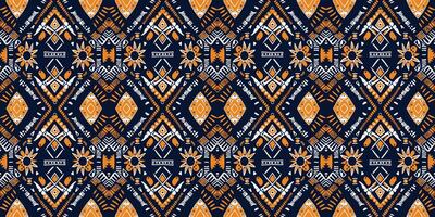 Seamless batik pattern,Seamless tribal batik pattern,and Seamless colorful pattern resemble ethnic boho, Aztec,and ikat styles.designed for use in wallpaper,fabric,curtain,carpet,Batik Embroidery vector