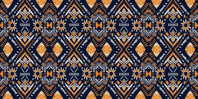 Seamless batik pattern,Seamless tribal batik pattern,and Seamless colorful pattern resemble ethnic boho, Aztec,and ikat styles.designed for use in wallpaper,fabric,curtain,carpet,Batik Embroidery vector