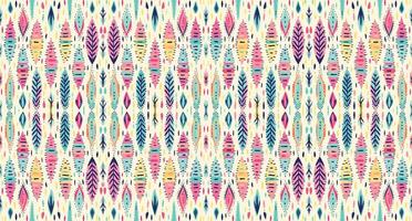 Seamless batik pattern,Seamless tribal batik pattern,and Seamless colorful pattern resemble ethnic boho, Aztec,and ikat styles.designed for use in wallpaper,fabric,curtain,carpet,Batik Embroidery vector
