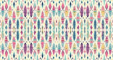 Seamless batik pattern,Seamless tribal batik pattern,and Seamless colorful pattern resemble ethnic boho, Aztec,and ikat styles.designed for use in wallpaper,fabric,curtain,carpet,Batik Embroidery vector