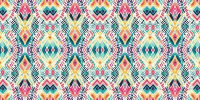 Seamless batik pattern,Seamless tribal batik pattern,and Seamless colorful pattern resemble ethnic boho, Aztec,and ikat styles.designed for use in wallpaper,fabric,curtain,carpet,Batik Embroidery vector