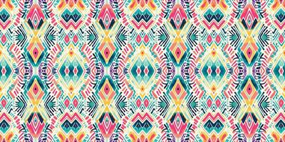 Seamless batik pattern,Seamless tribal batik pattern,and Seamless colorful pattern resemble ethnic boho, Aztec,and ikat styles.designed for use in wallpaper,fabric,curtain,carpet,Batik Embroidery vector