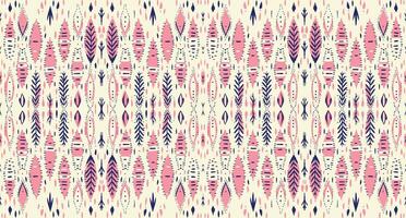 Seamless batik pattern,Seamless tribal batik pattern,and Seamless colorful pattern resemble ethnic boho, Aztec,and ikat styles.designed for use in wallpaper,fabric,curtain,carpet,Batik Embroidery vector