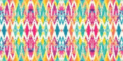 Seamless batik pattern,Seamless tribal batik pattern,and Seamless colorful pattern resemble ethnic boho, Aztec,and ikat styles.designed for use in wallpaper,fabric,curtain,carpet,Batik Embroidery vector