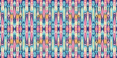 Seamless batik pattern,Seamless tribal batik pattern,and Seamless colorful pattern resemble ethnic boho, Aztec,and ikat styles.designed for use in wallpaper,fabric,curtain,carpet,Batik Embroidery vector