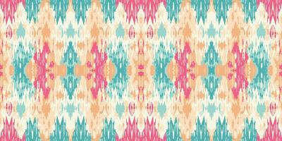 Seamless batik pattern,Seamless tribal batik pattern,and Seamless colorful pattern resemble ethnic boho, Aztec,and ikat styles.designed for use in wallpaper,fabric,curtain,carpet,Batik Embroidery vector
