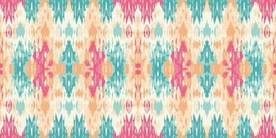 Seamless batik pattern,Seamless tribal batik pattern,and Seamless colorful pattern resemble ethnic boho, Aztec,and ikat styles.designed for use in wallpaper,fabric,curtain,carpet,Batik Embroidery vector