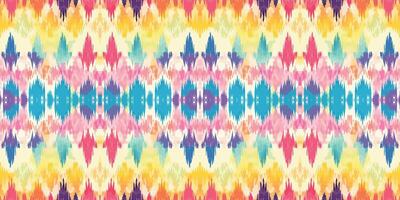 Seamless batik pattern,Seamless tribal batik pattern,and Seamless colorful pattern resemble ethnic boho, Aztec,and ikat styles.designed for use in wallpaper,fabric,curtain,carpet,Batik Embroidery vector