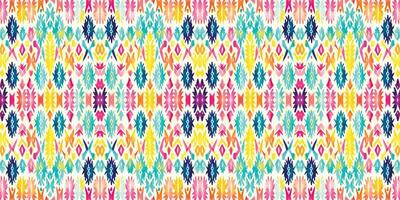 Seamless batik pattern,Seamless tribal batik pattern,and Seamless colorful pattern resemble ethnic boho, Aztec,and ikat styles.designed for use in wallpaper,fabric,curtain,carpet,Batik Embroidery vector