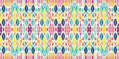 Seamless batik pattern,Seamless tribal batik pattern,and Seamless colorful pattern resemble ethnic boho, Aztec,and ikat styles.designed for use in wallpaper,fabric,curtain,carpet,Batik Embroidery vector