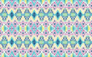 Seamless batik pattern,Seamless tribal batik pattern,and Seamless colorful pattern resemble ethnic boho, Aztec,and ikat styles.designed for use in wallpaper,fabric,curtain,carpet,Batik Embroidery vector